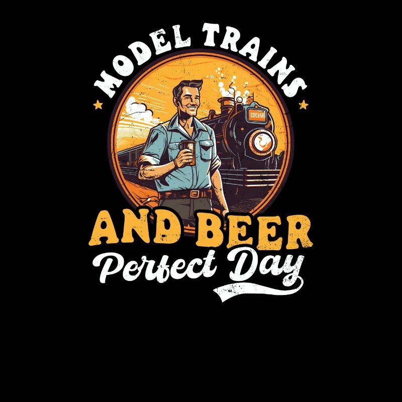 Modelleisenbahn Modelleisenbahn und Bier