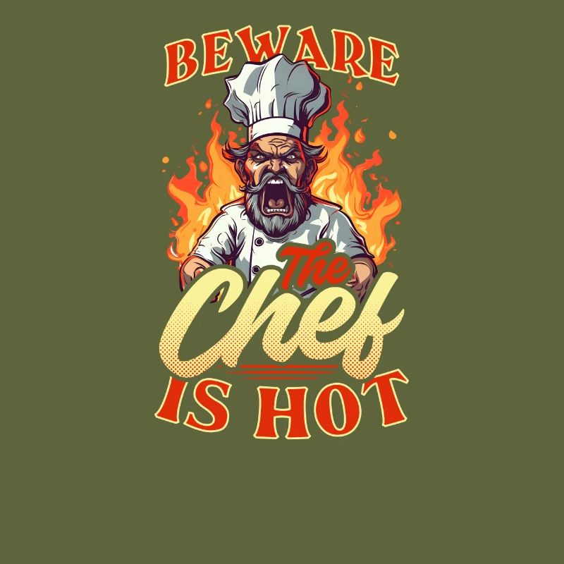 Chef Knife Beware The Chef Is Hot