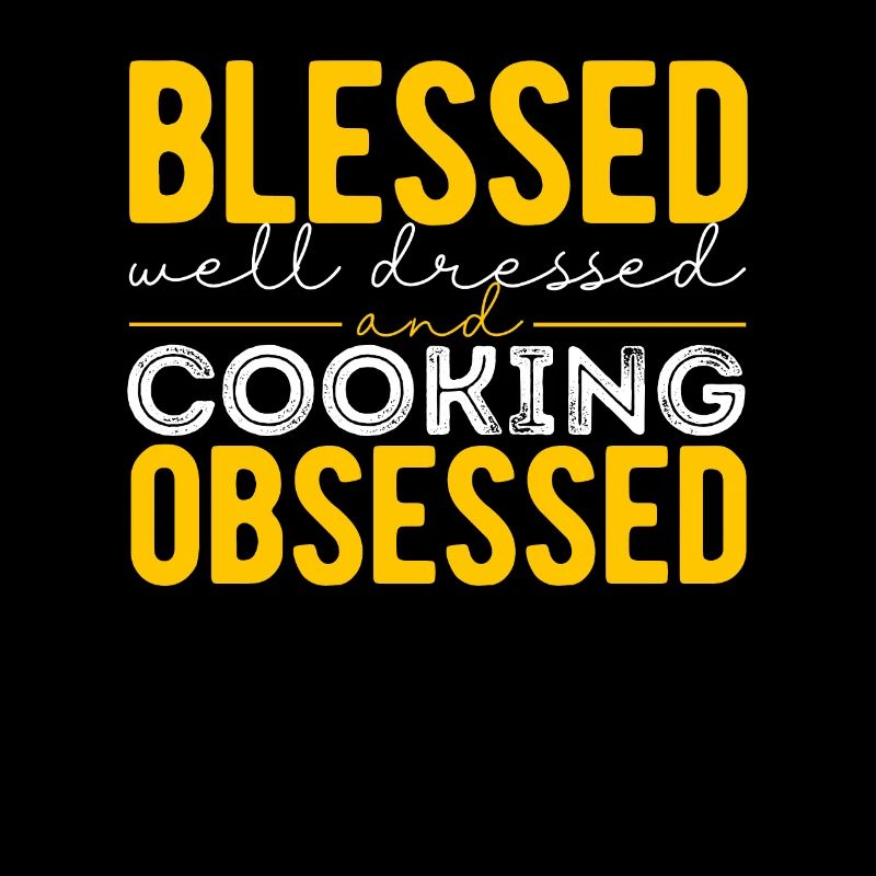 , well-dressed, and obsessed with cooking
