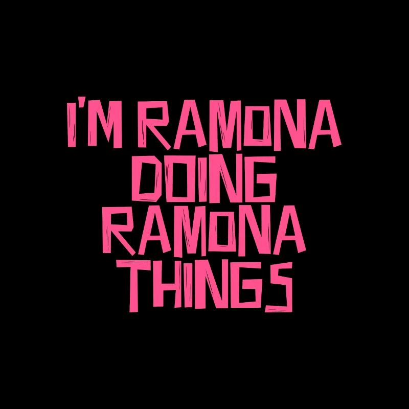 I'm Ramona doing Ramona things