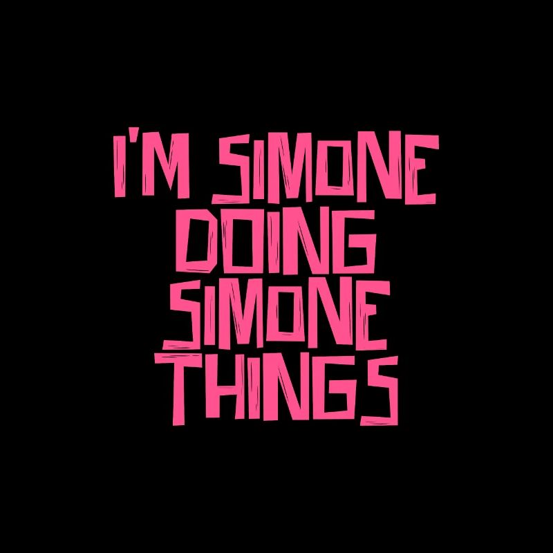 I'm Simone doing Simone things
