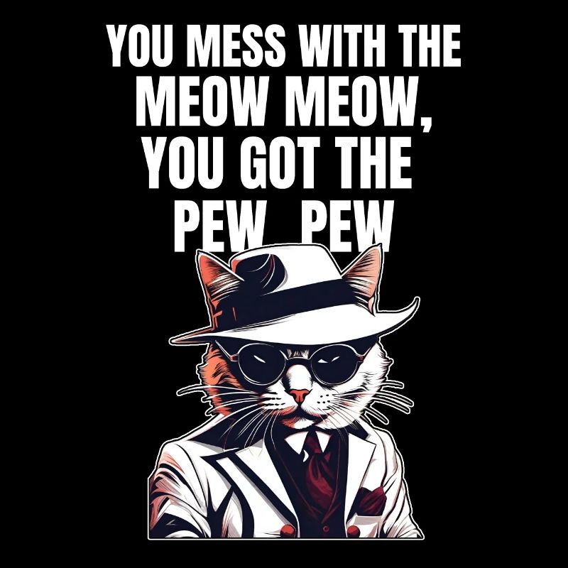 Chemise Chat Chat Cadeau Idée Mastic