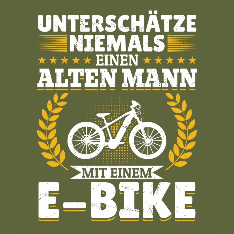 Unterschätze niemals einen Mann mit einem E-Bike