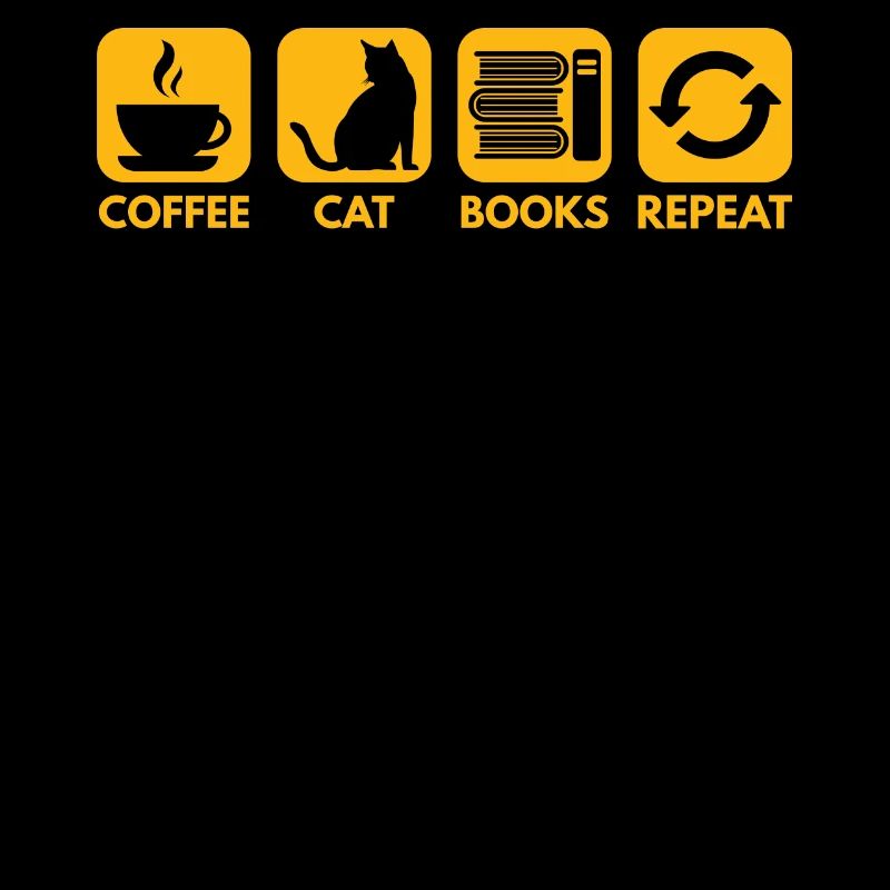 Coffee Cat Repeat Books