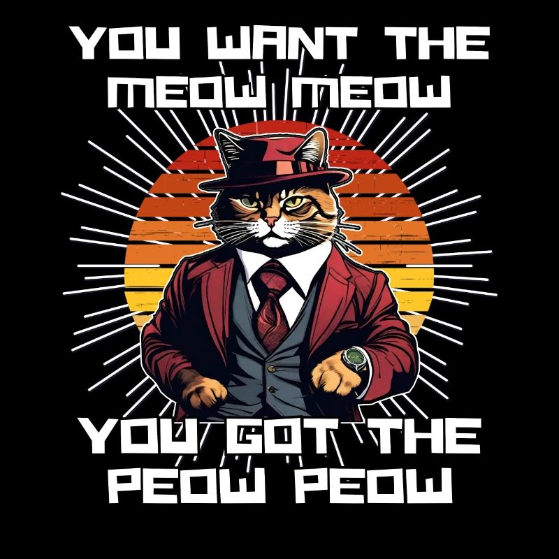 Chemise Chat Chat Cadeau Idée Mastic