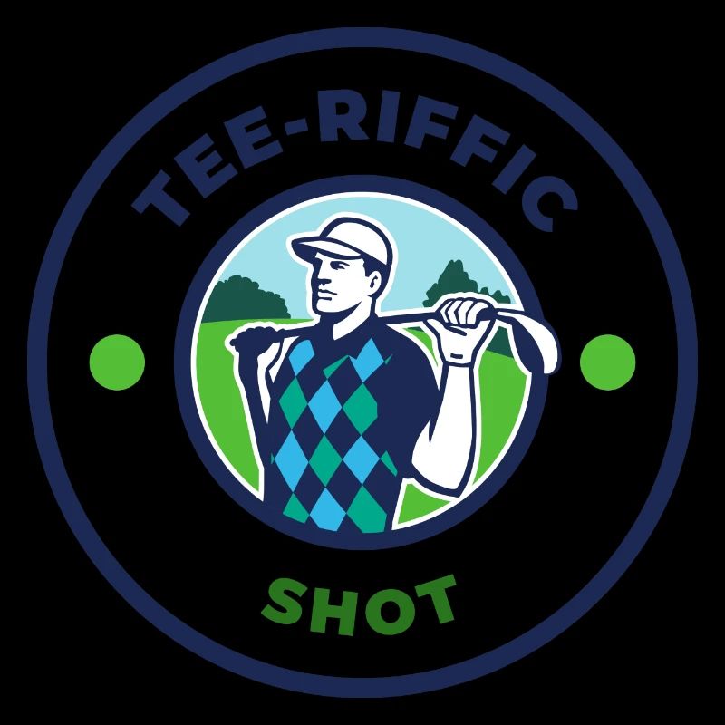 Golf Tee-Riffic Lover Funny Golfing