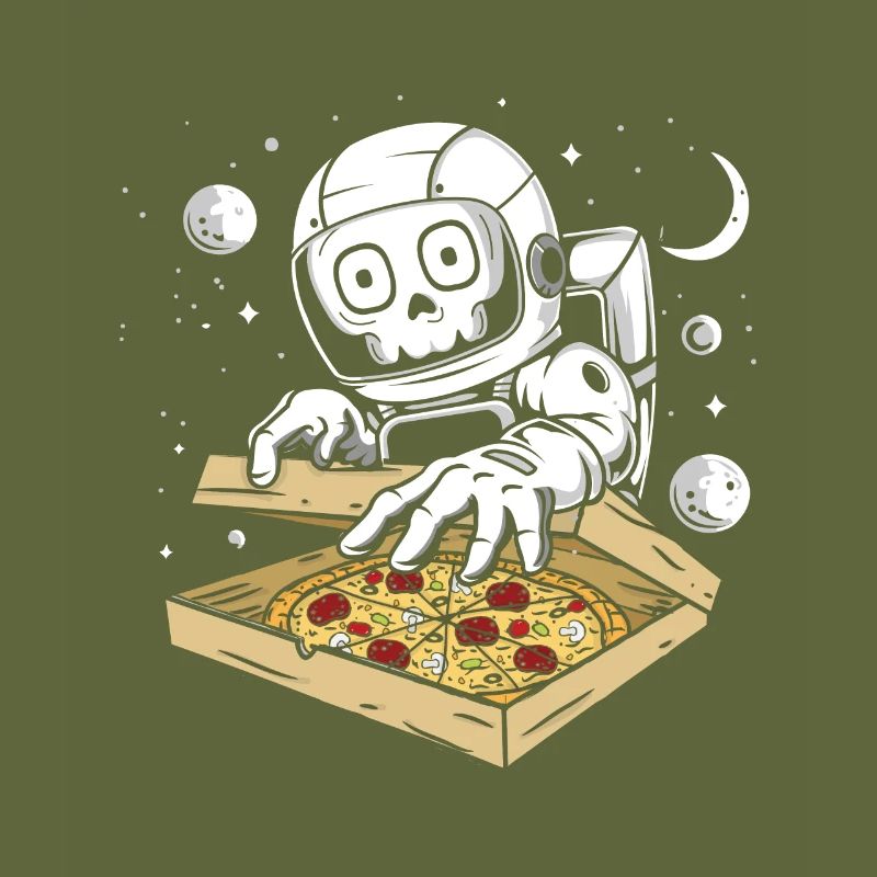 Astronaut pizza