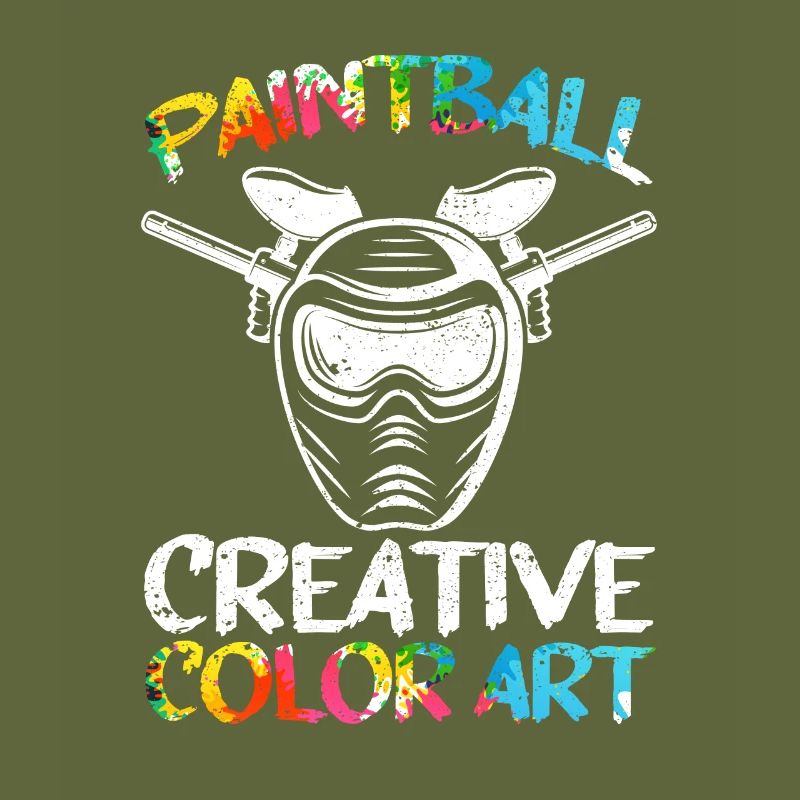 Paintball Kreative Farbe Farbe Kunst Airsoft Paint