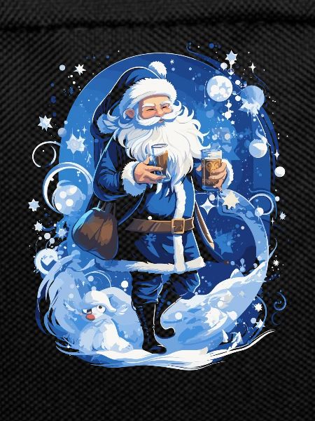 Christmas fun: Drunken Santa Claus