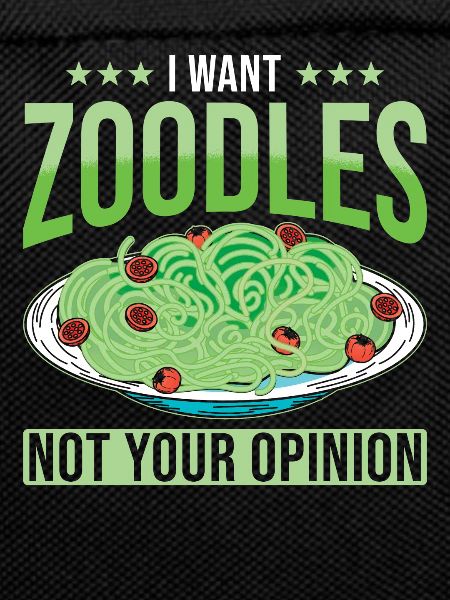 Zoodles Zucchini Pasta Saying