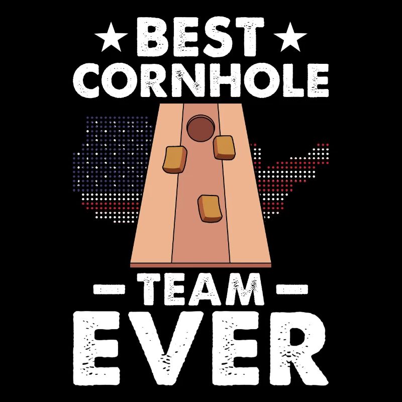 Cornhole Spiel Cornhole macht mich glücklich