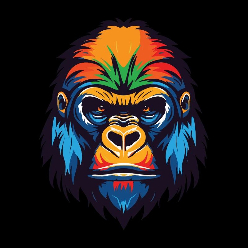 Gorilla Head