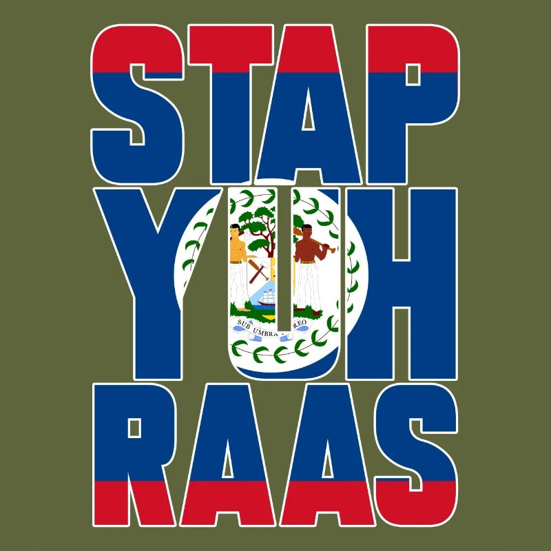 Belize Flagge Belizer