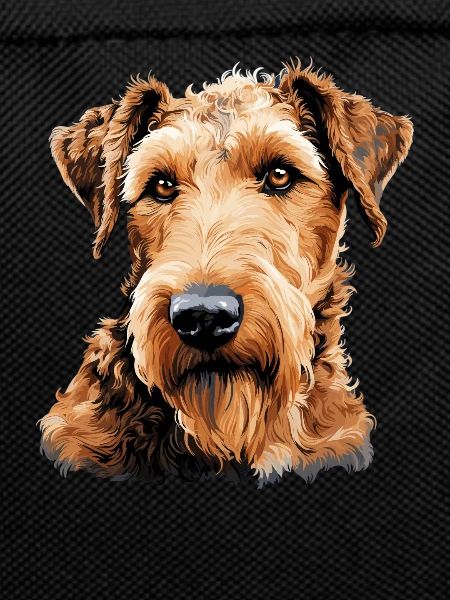 Dog Airedale Terrier