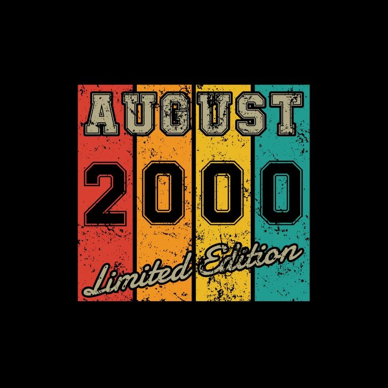 Geburtstag: August 2000 - Limited Edition Retro