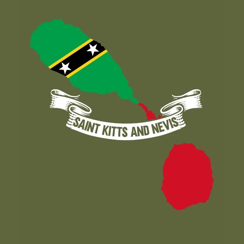 Drapeau de Saint-Kitts-et-Nevis