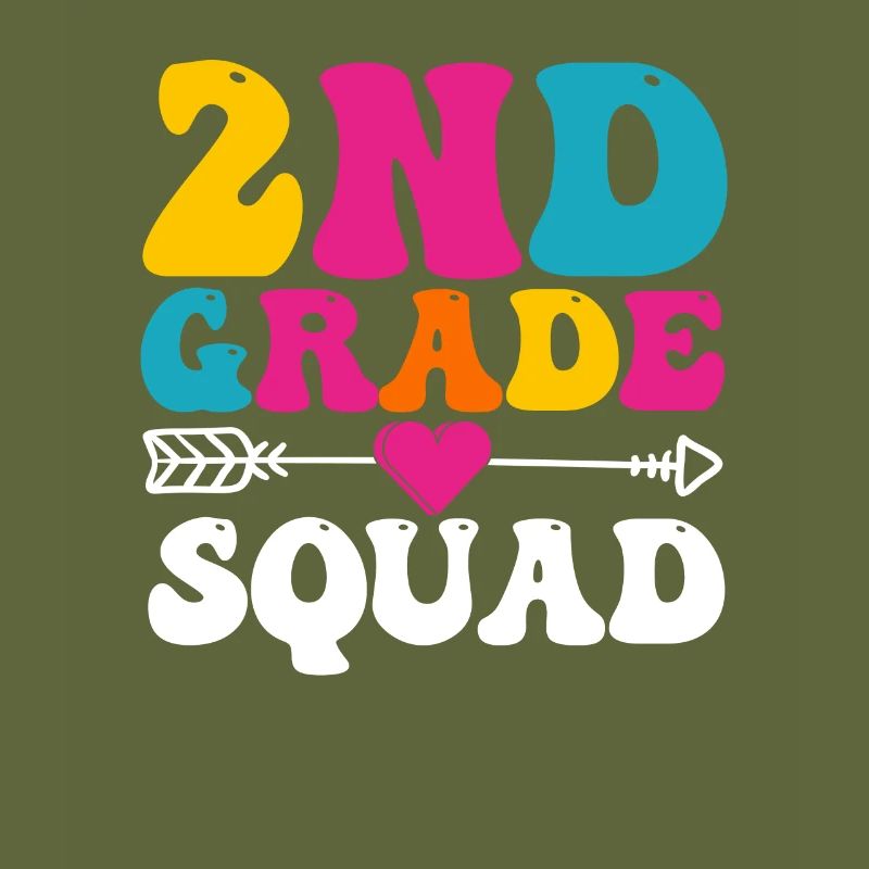 2. Klasse Squad Second Teacher Student Team Back