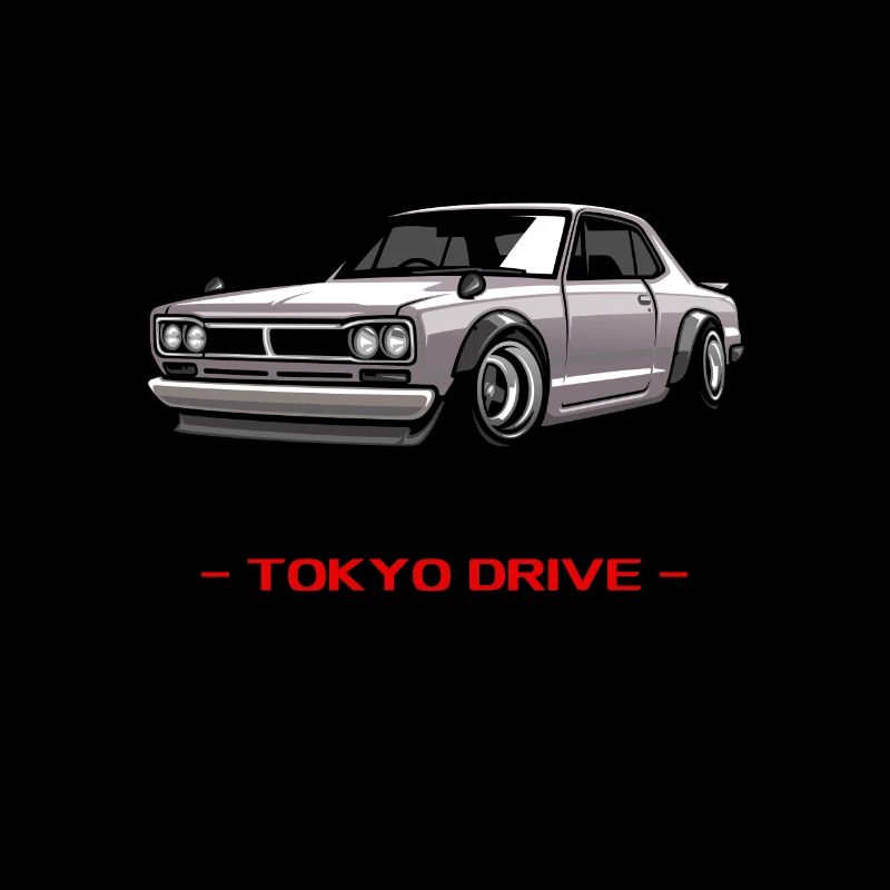 Tokyo Drift Designer T-Shirt