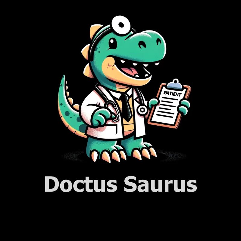 Doctus Saurus Arzt Doktor
