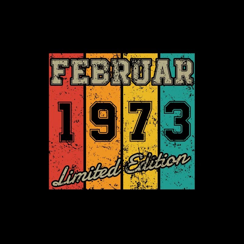 Date de naissance : Février 1973 - Édition limitée Retro