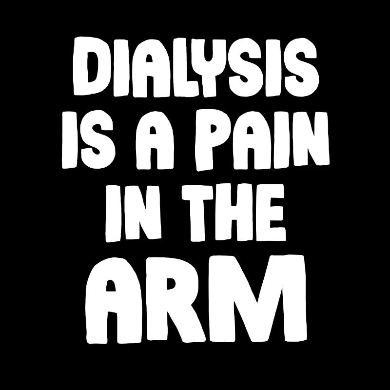 La dialyse est une douleur dans le bras drôle