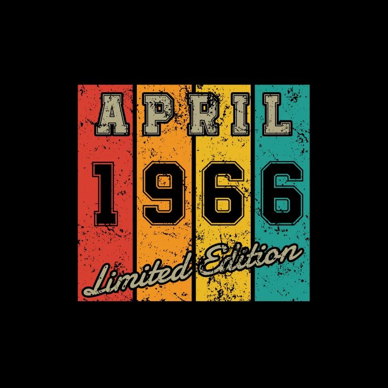 Birthday: April 1966 - Limited Edition Retro