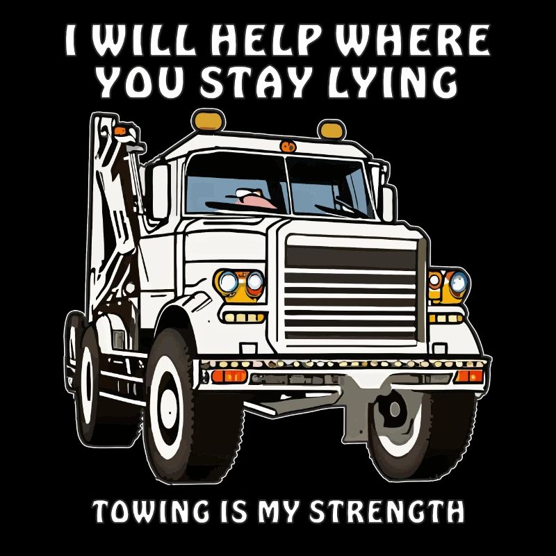 ABSCHLEPPWAGEN I WILL HELP WHERE YOU STAY LYIN
