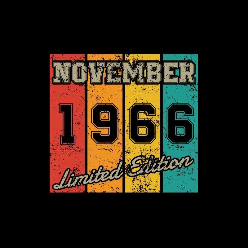 Date de naissance : Novembre 1966 - Édition limitée Retro