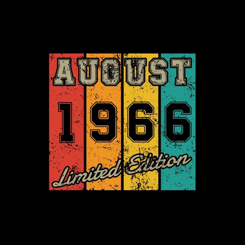 Date de naissance : Août 1966 - Édition limitée Retro