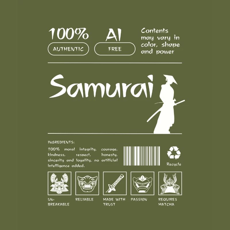 Samurai Beipackzettel