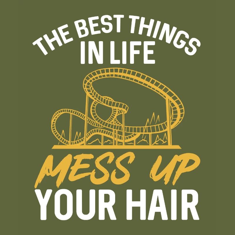 Achterbahn Rollercoaster Freizeitpark