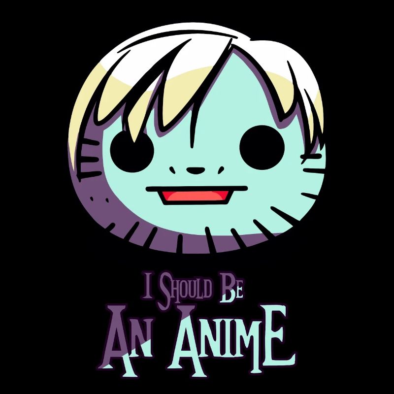 Créature de manga de dessin animé, je devrais être un anime