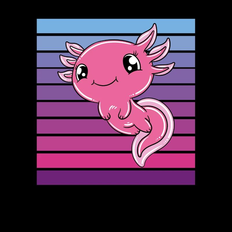 Cute Axolotl Funny Axolotl