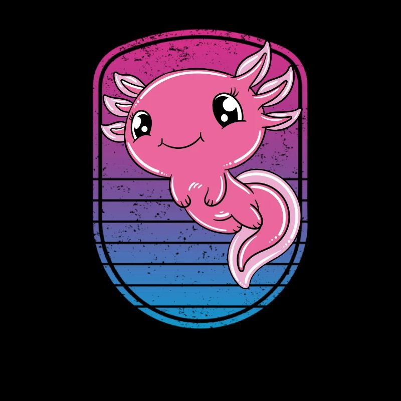 Cute Axolotl Funny Axolotl
