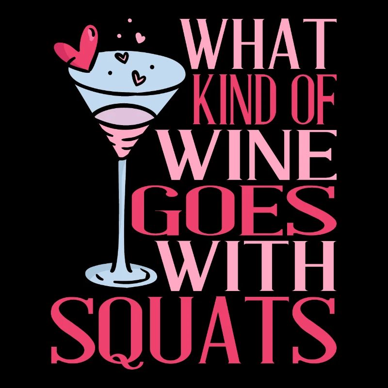 Quel type de vin va avec les squats