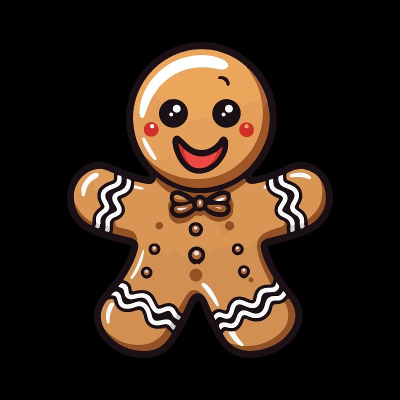 Cuisson de biscuits au pain d’épice de Noël