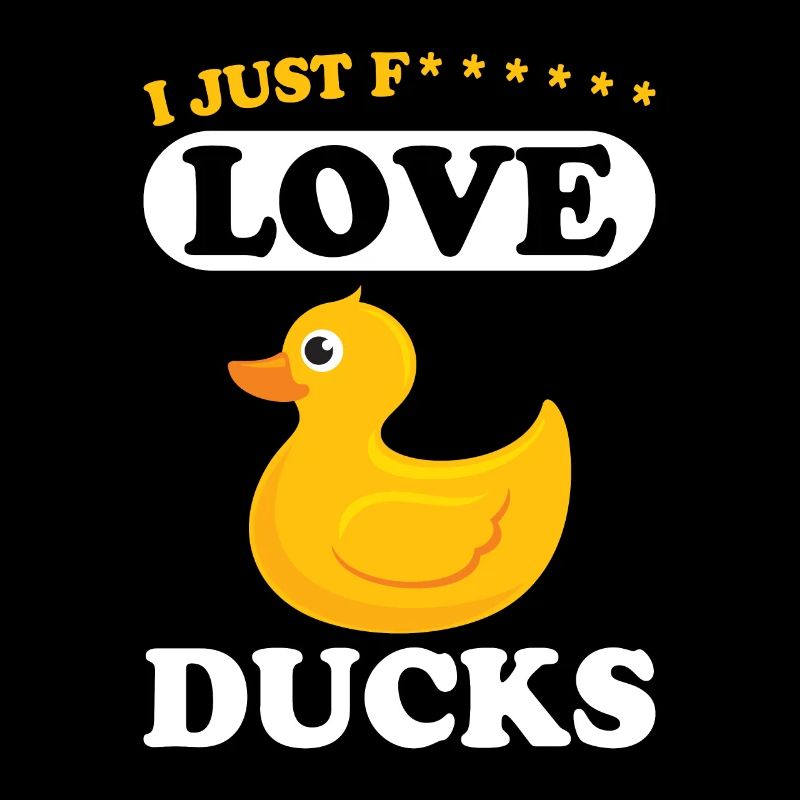 J’aime les canards Canard J’aime nager Canard