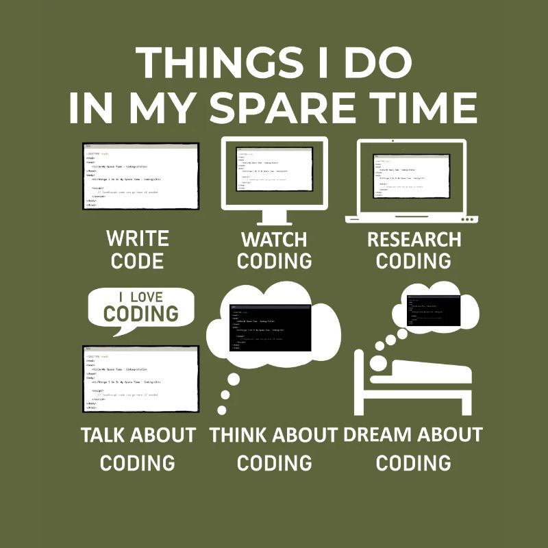 Things I Do in my Spare Time - Coding