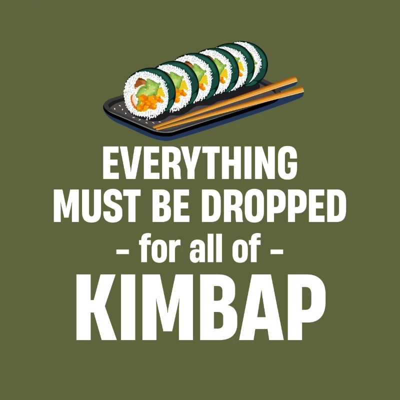 For a roll of Kimbap Bibimbap everything has to fall