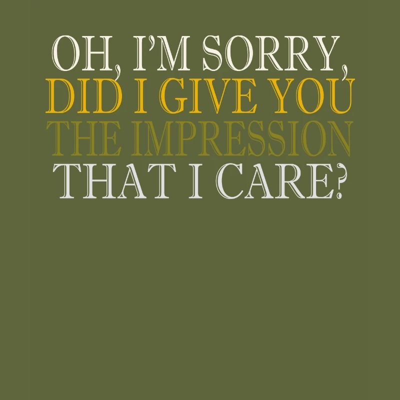 Indifference Sarcasm Different Attitude
