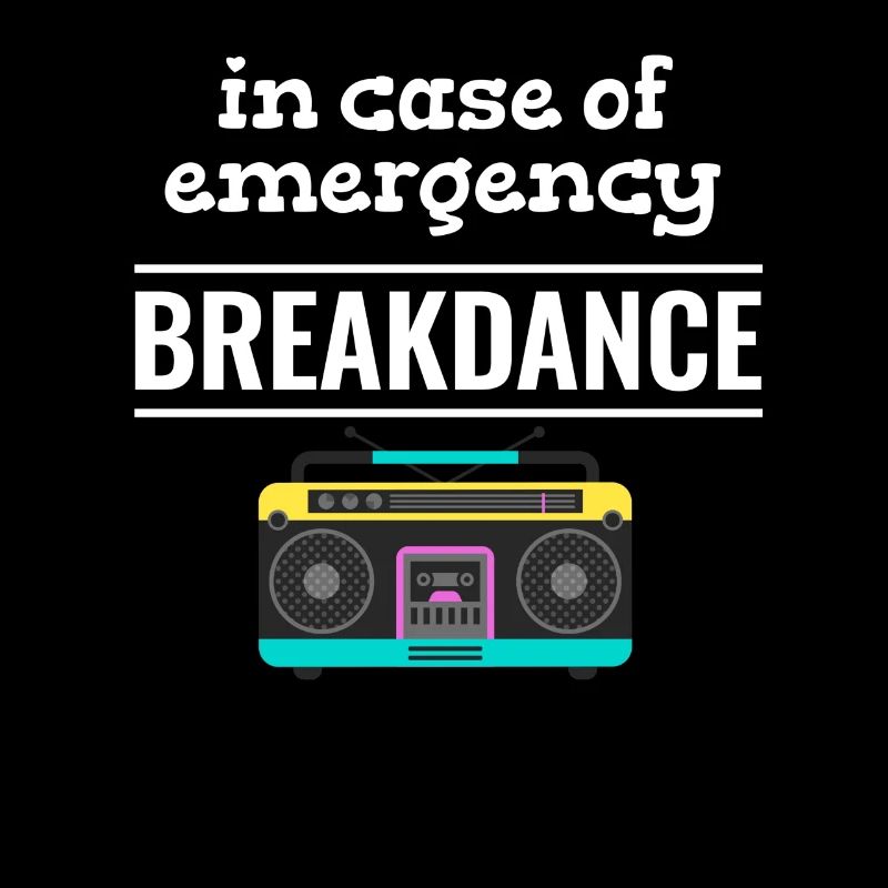Im Notfall Breakdance-choreografin Ballerina