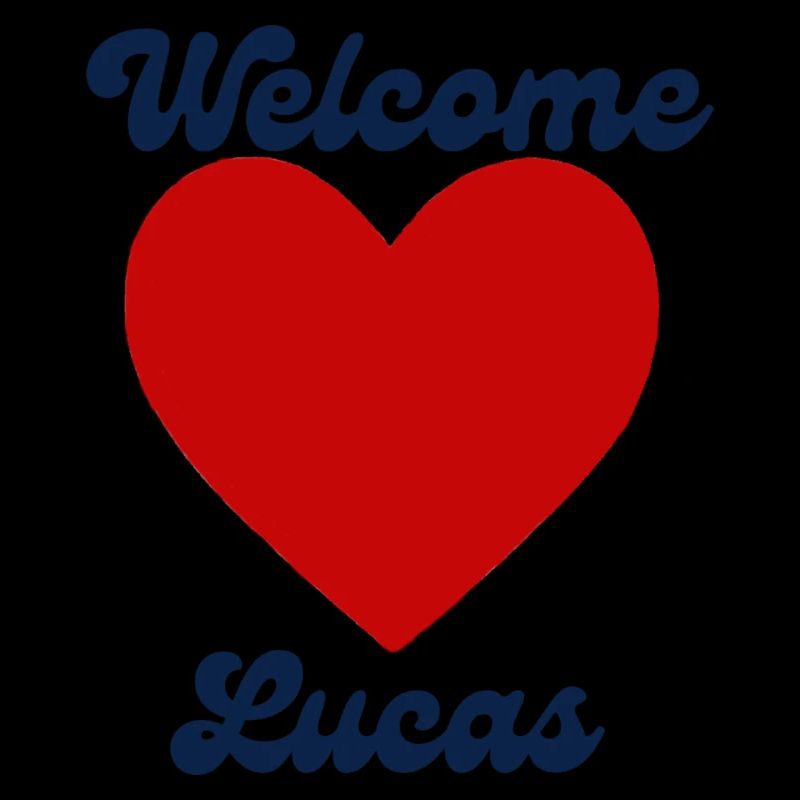 Lucas herzlich willkommen
