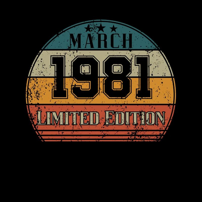 Geburtstag - Limited Edition März 1981