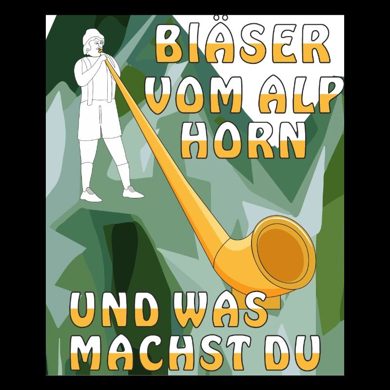 BLÄSER VOM ALPHORN