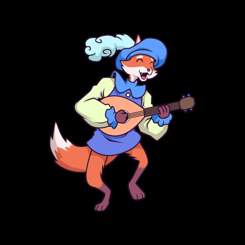 RPG Character - Bard - Fox