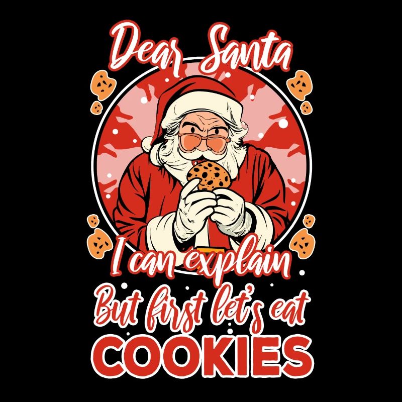 Dear santa before i explain But first lets eat a