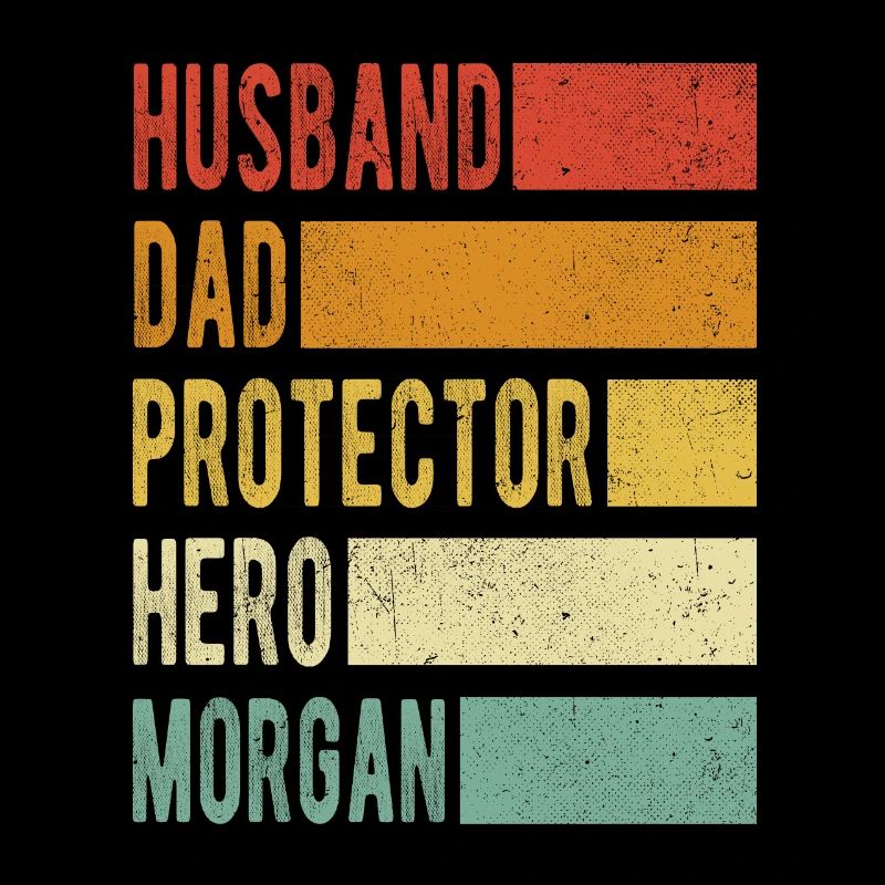 Morgan Name Dad Gift