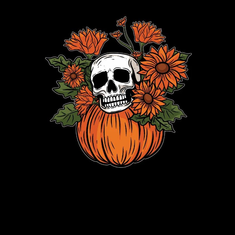 Halloween Skeleton Skull