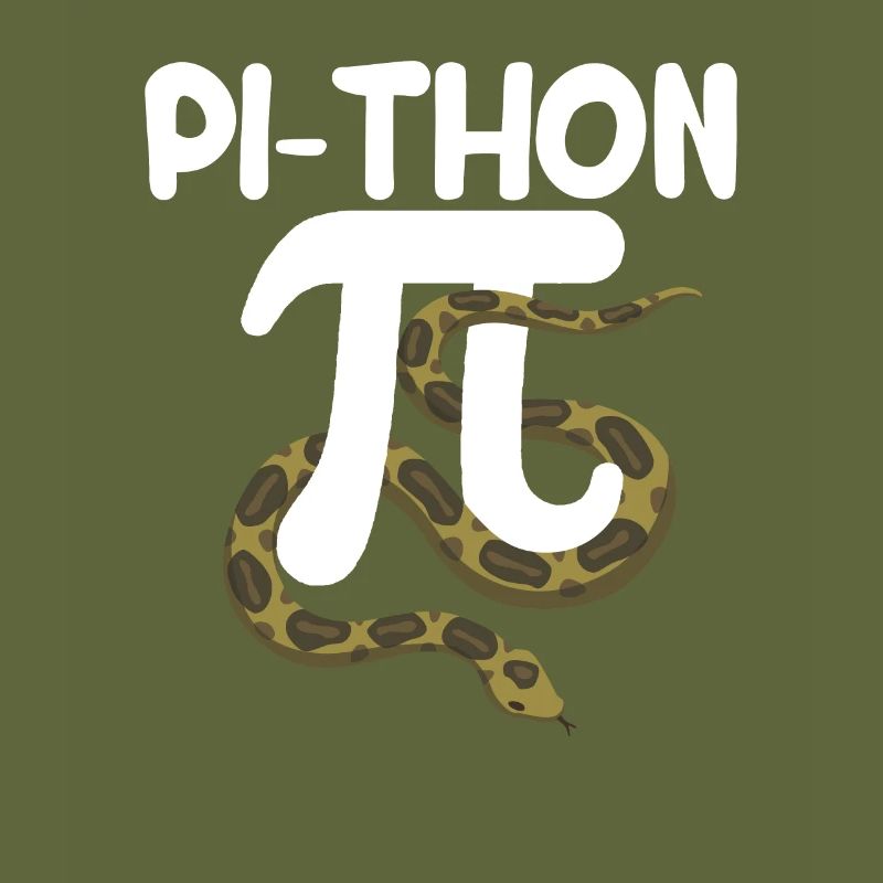 Pi-Thon Drôle Pi Jour Python Serpent Math