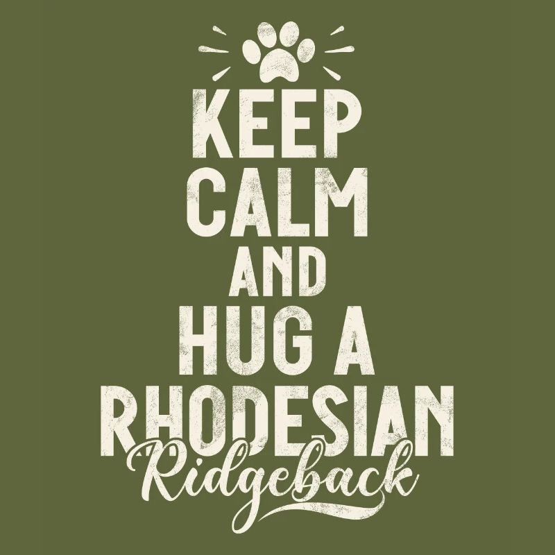Cadeaux de Rhodesian Ridgeback